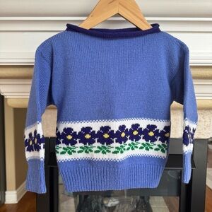 Vintage Violet Knit Sweater Size 3t